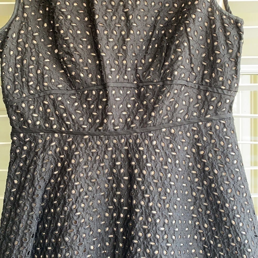 LOFT Lace Overlay Dress - Picture 2 of 3